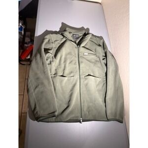 FIGS Mens Moss Green On-Shift Performance Fleece Jacket WXXOW10007 XXL NWT